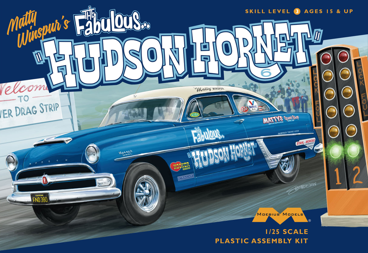 Moebius Models Model Kits - 1:25 1954 Hudson Hornet Special Jr Stock Kit