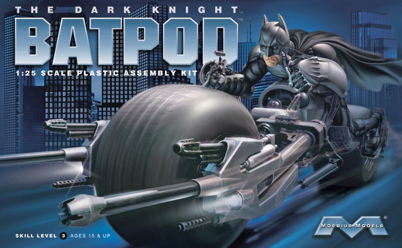 Moebius Models Model Kits - 1:25 Dark Knight Bat-Pod Kit