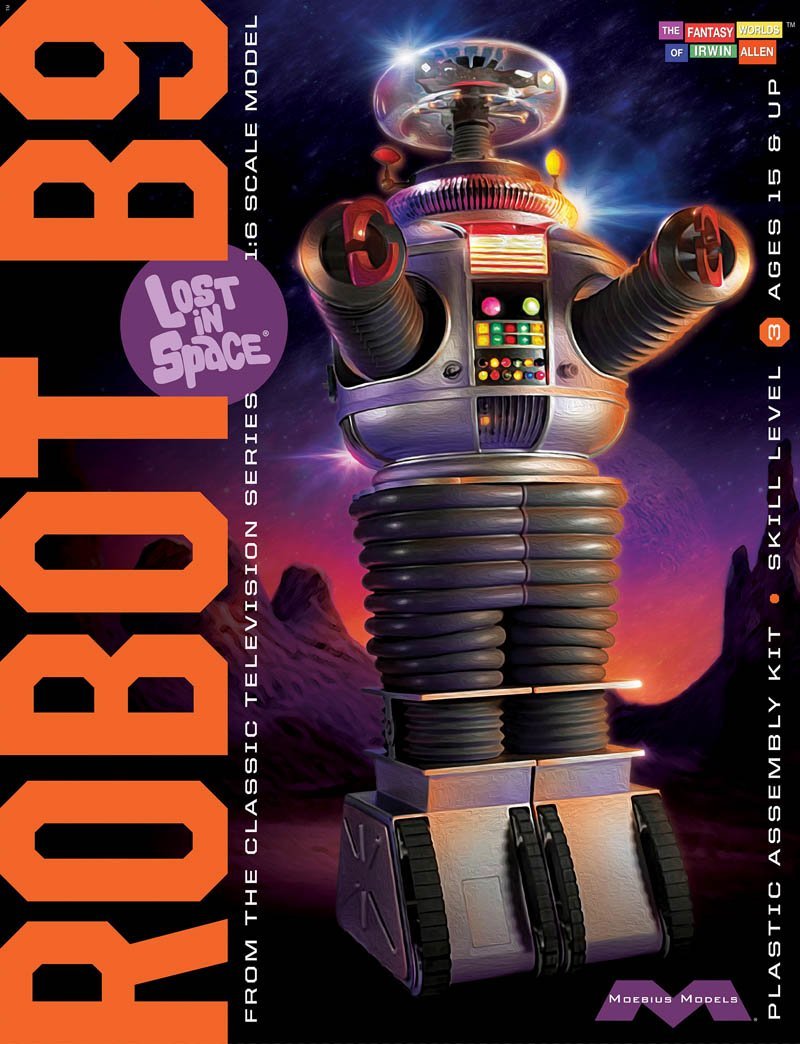 Moebius Models Model Kits - 1:6 Lost in Space B9 Robot Kit