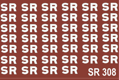 SR LARGE WAGON LETTERING