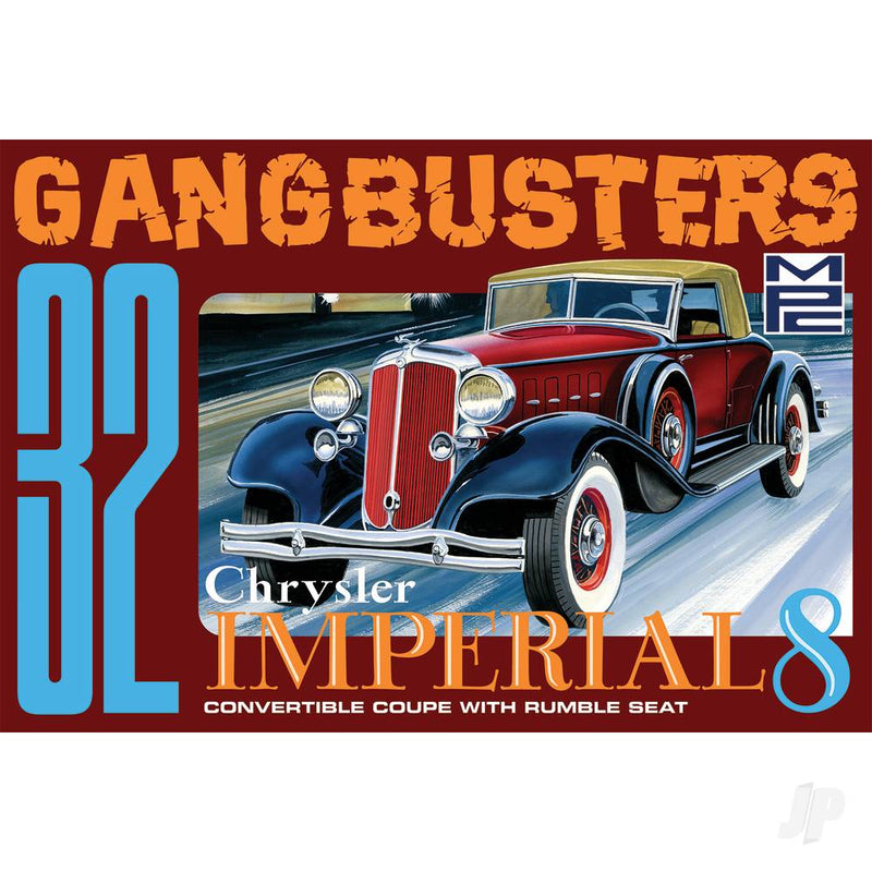 MPC 1/25 1932 Chrysler Imperial 8 Convertable coupe Gangbusters kit MPC926