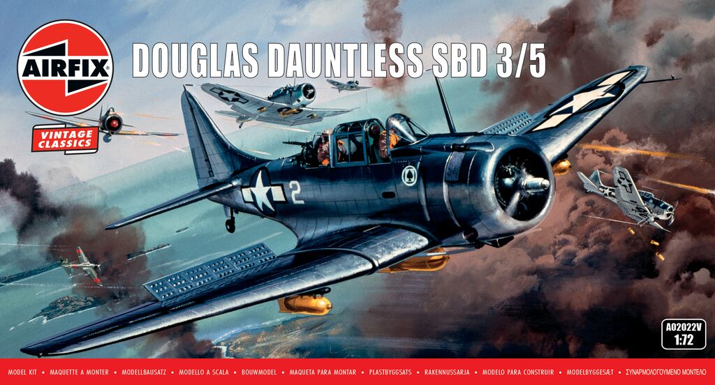 Airfix1:72 Douglas Dauntless SBD Kit A02022V