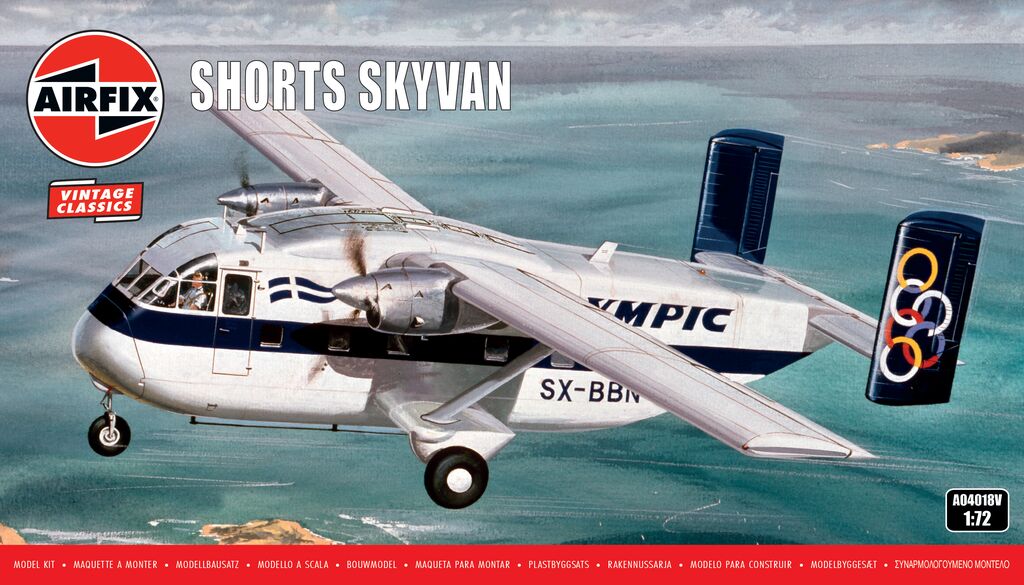 Airfix 1:72 Shorts Skyvan Kit A04018V