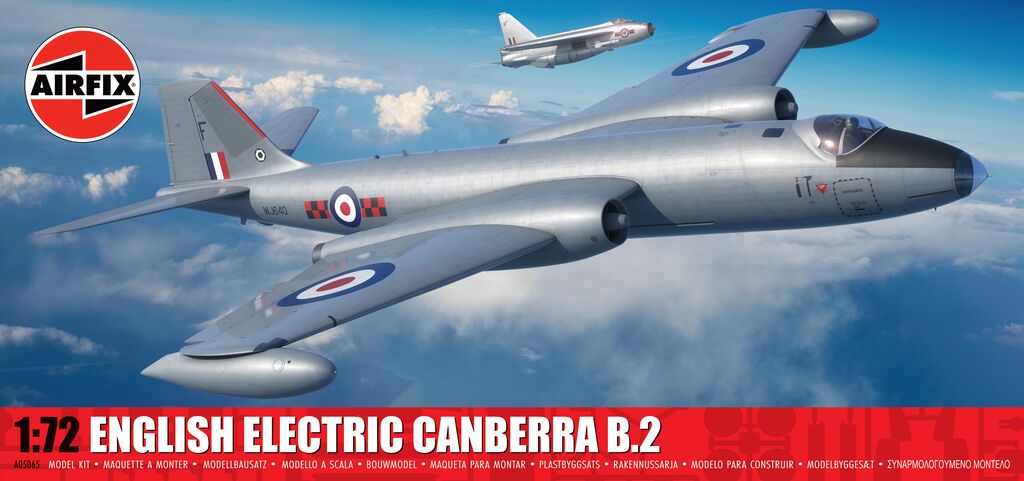Airfix English Electric Canberra B.2 1:72 Scale