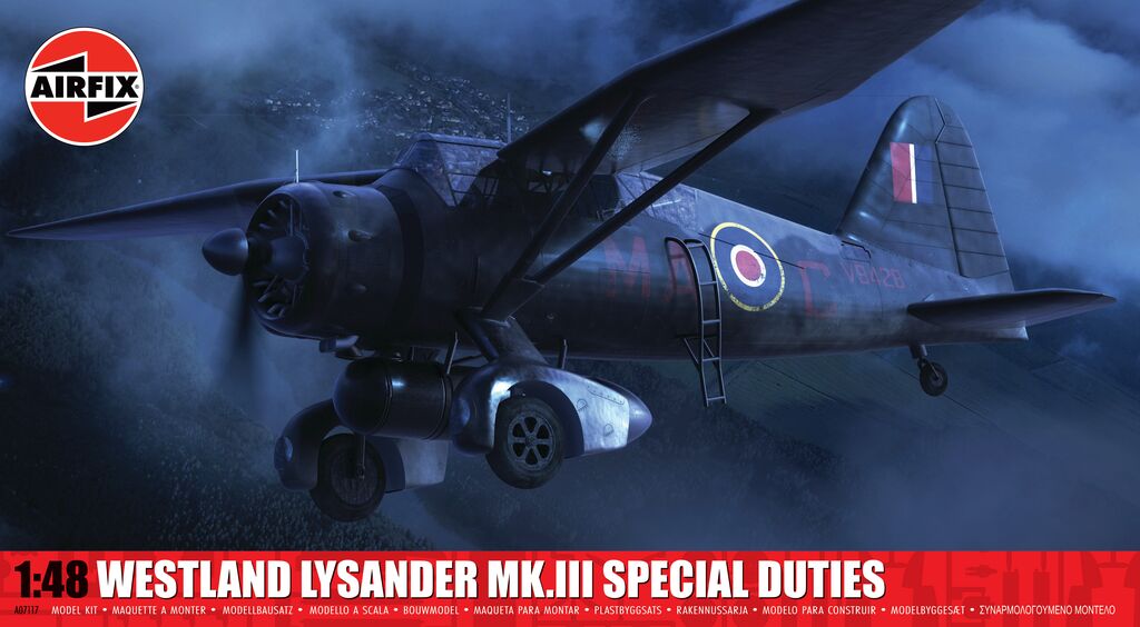Airfix Westland Lysander Mk.III Special Duties 1:48 Scale