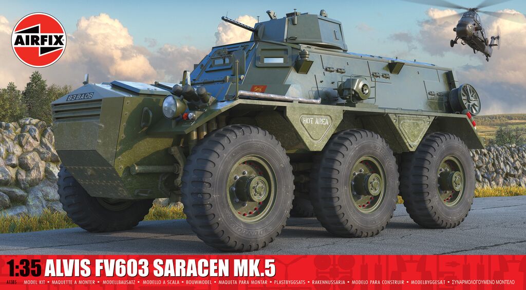 Airfix 1:35 Alvis Saracen Mk.5 Kit A1385