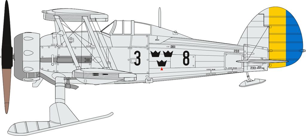 Airfix 1:72 Swedish Air Force 100th Anniversary Set A40004