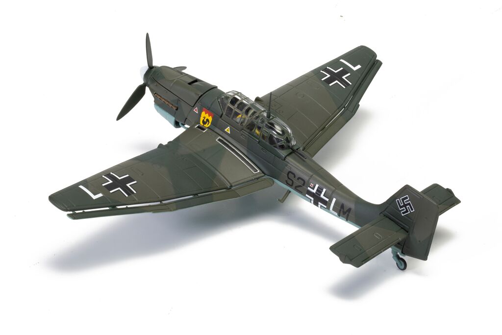 Corgi Junkers Ju87B-1 Stuka - Uffz Pittroff and Uffz Scubert - Battle of Britain 85 1:72 AA32520