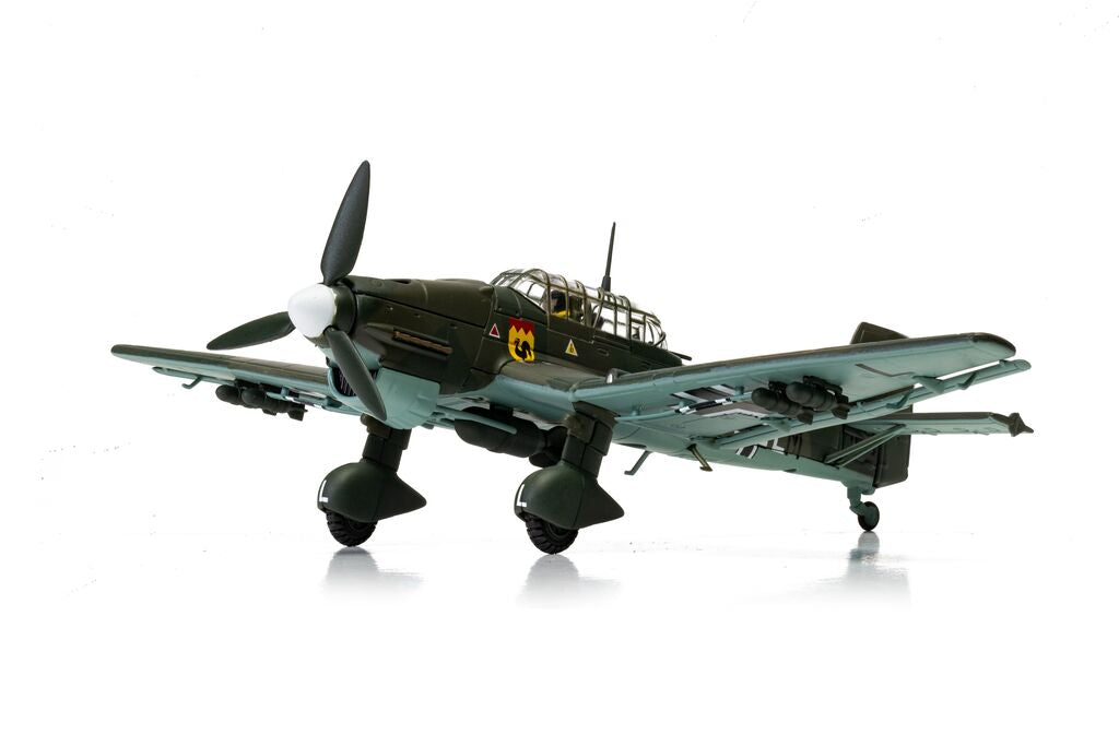 Corgi Junkers Ju87B-1 Stuka - Uffz Pittroff and Uffz Scubert - Battle of Britain 85 1:72 AA32520
