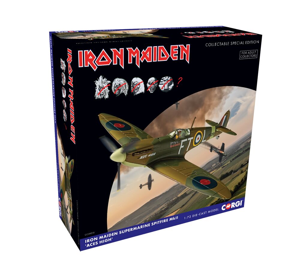 Corgi Iron Maiden - Supermarine Spitfire MKII Aces High 1:72 CC39215