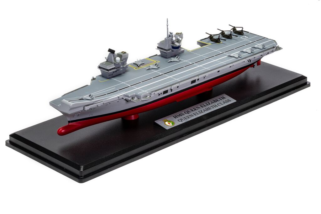 Corgi HMS Queen Elizabeth (R08) Queen Elizabeth-class aircraft carrier 1:1250 CC75000