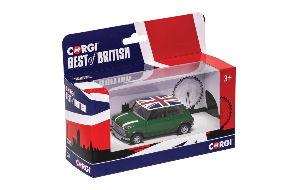 Corgi Best of British Classic Mini - Green 1:36 GS82112