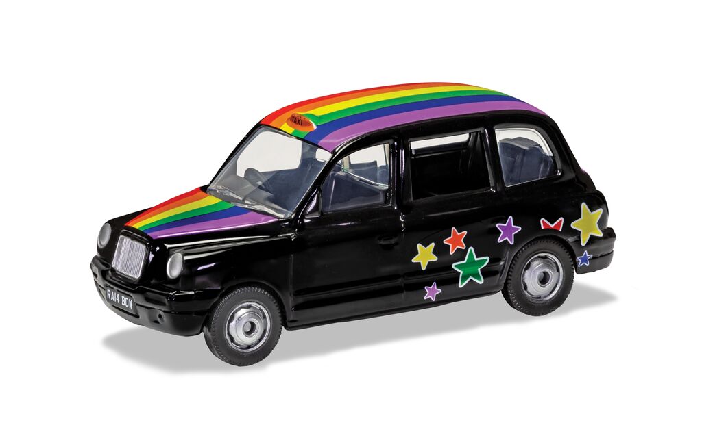 Corgi London Taxi - Rainbow 1:36 GS85929
