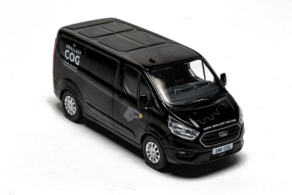 Corgi Vanguards Ford Transit Custom 300L1 Shadow Black (Richard Hammonds The Smallest Cog) 1:46 VA15105