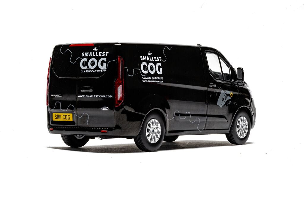 Corgi Vanguards Ford Transit Custom 300L1 Shadow Black (Richard Hammonds The Smallest Cog) 1:46 VA15105