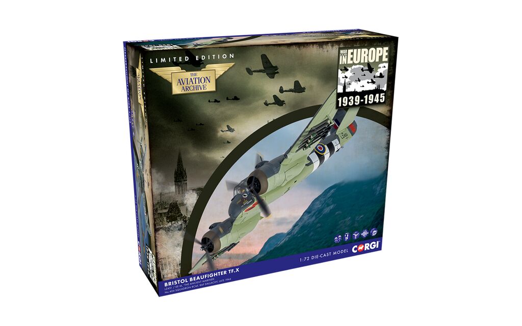 Corgi Bristol Beaufighter TF.X - LZ451 / EE-M - The Ancient Mariner 1:72 AA28604