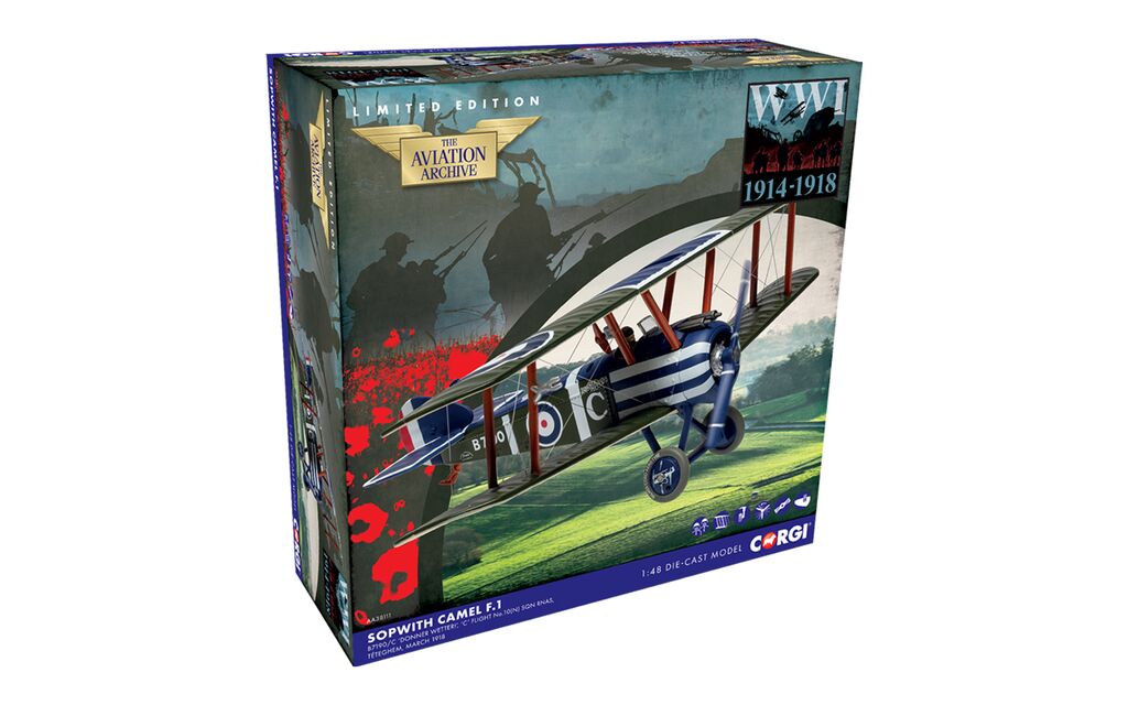 Corgi Sopwith Camel F.1 - B7190/C - Donner Wetter! 1:48 AA38111