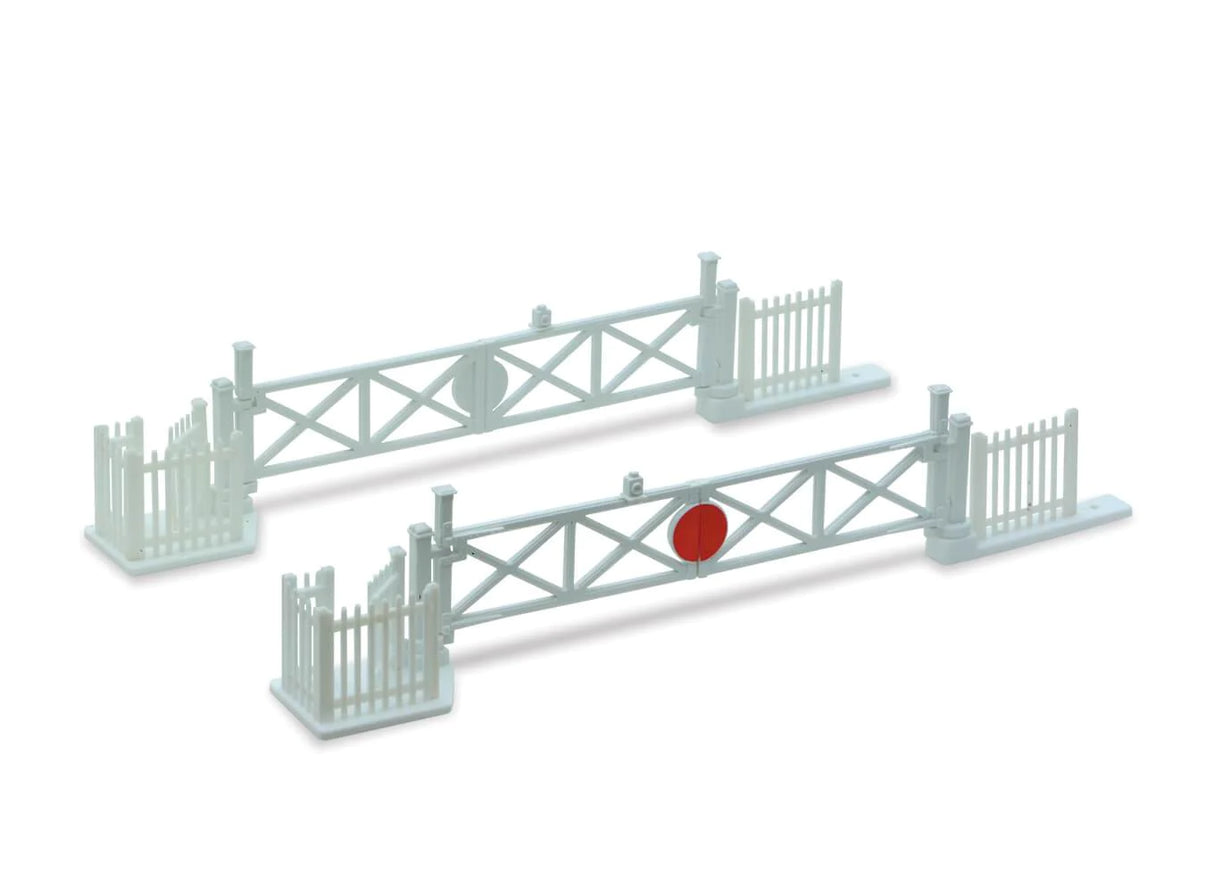 Peco NB-50 Level Crossing Gates (4) with Wicket Gates and Fencing N Gauge
