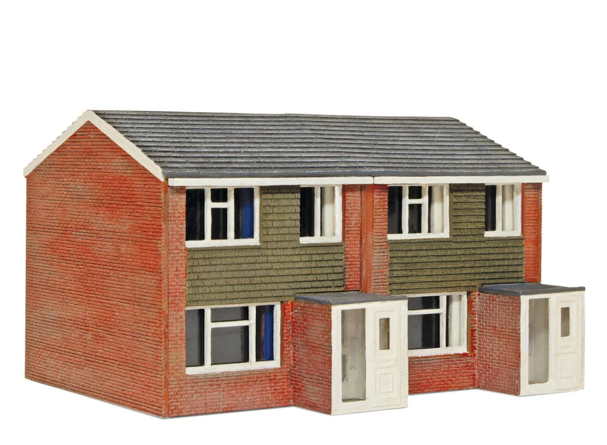 Peco N Gauge 1960s House Complete - Laser Cut Kit NB314