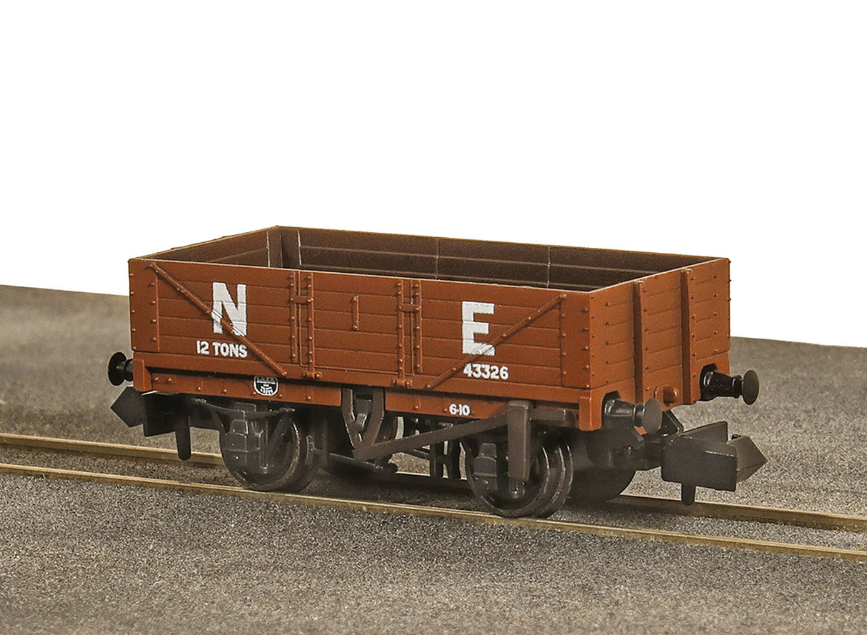 9ft 7 plank open wagon GWR grey