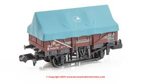PECO China Clay Hood Wagon - UCV B743470 Bauxite N NR1201B