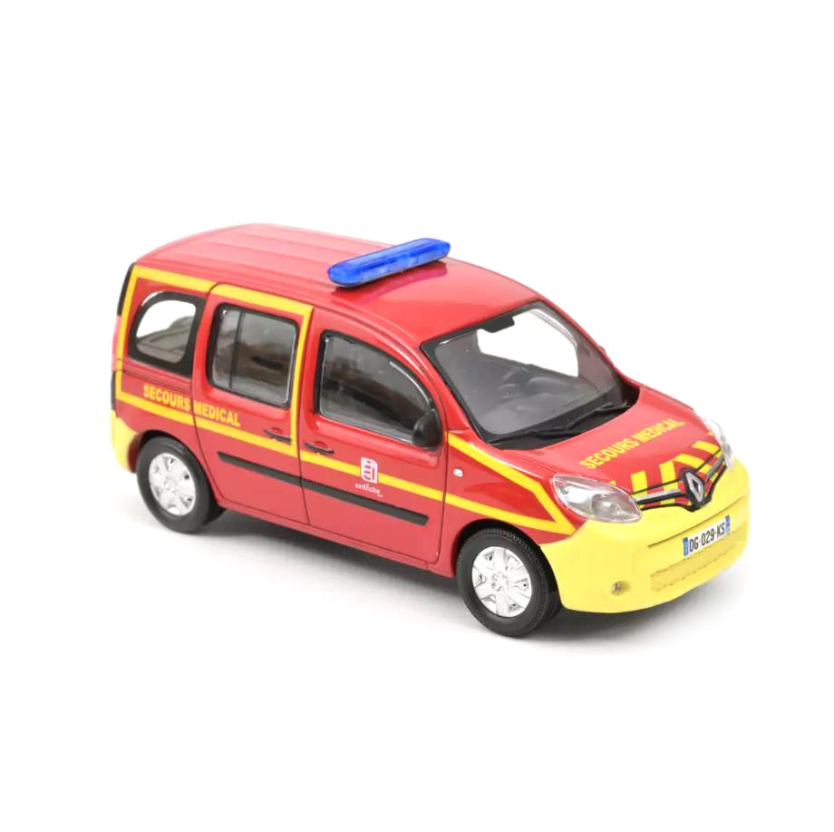 Norev Die Cast Collectables - 1:43 2013 Renault Kangoo Pompiers Secours Sante