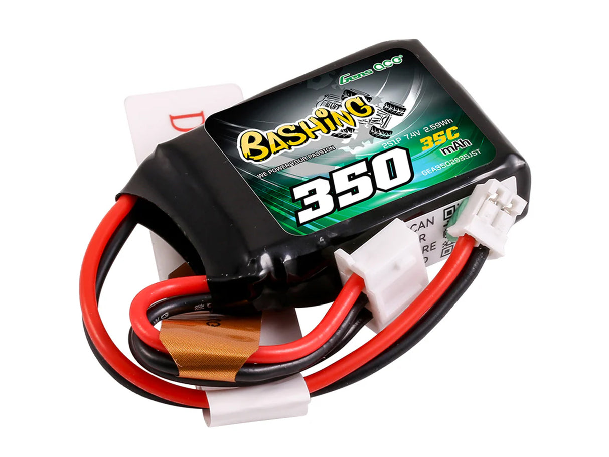 Gensace Li-Po 2S 7.4V 350mAh 35C with JST-PH (Micro B/T)