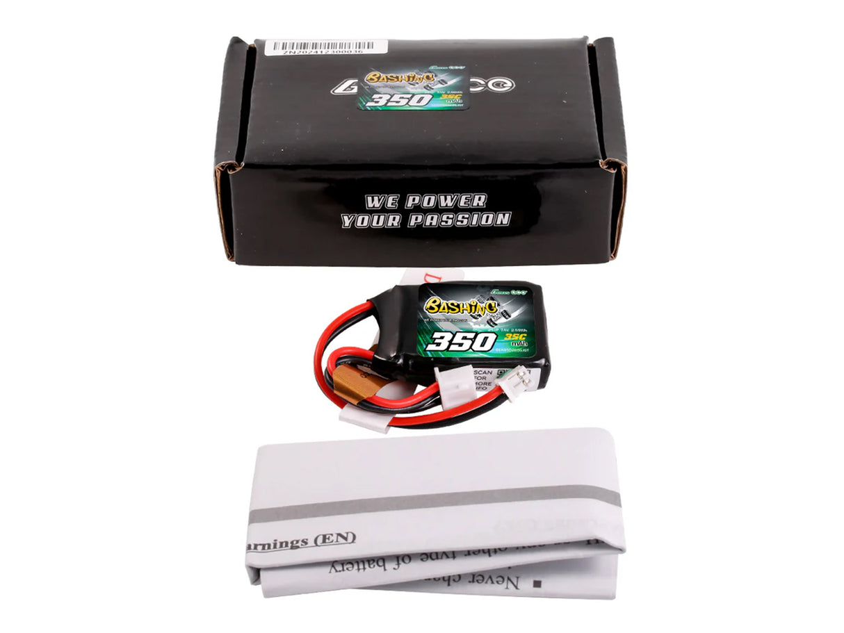 Gensace Li-Po 2S 7.4V 350mAh 35C with JST-PH (Micro B/T)
