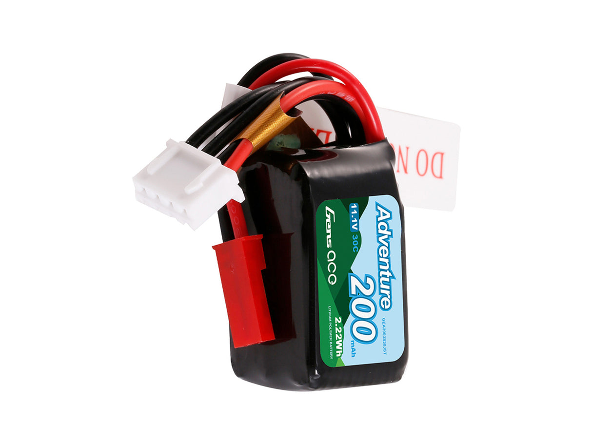GENSACE Li-Po Car 3S 11.1V 200mAh 30C with JST