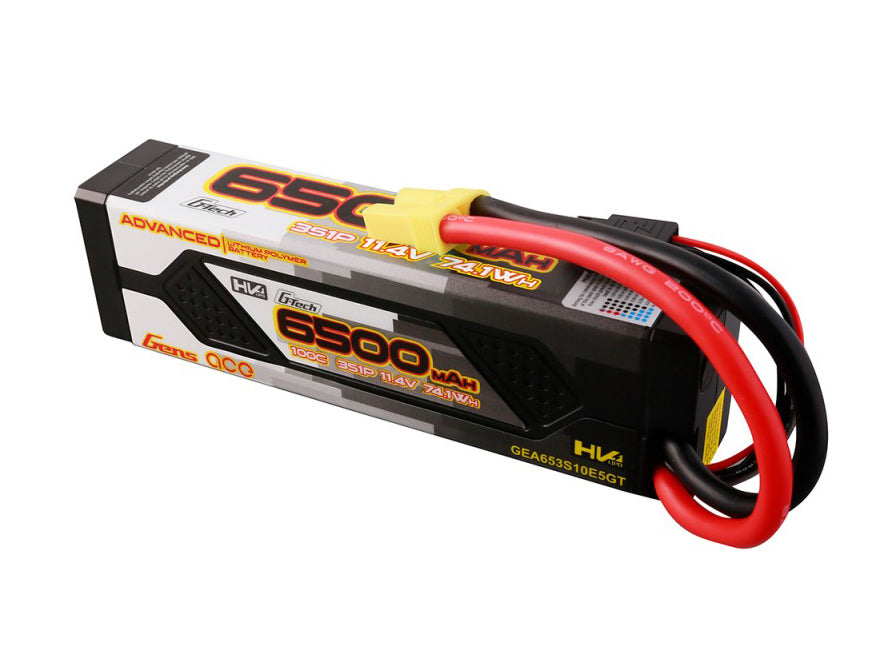 Li-Po Car Hard Case Adv. G-Tech 3S 11.4V 6500mAh 100C HardCa
