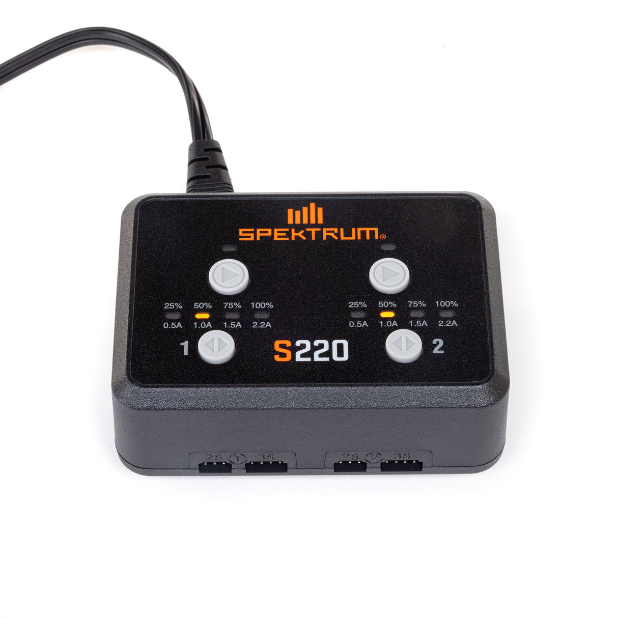 Spektrum S220 AC 2x20W Balance Charger - PRE ORDER - EXPECTED LATE OCTOBER