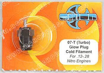 Team Orion ORI88812 TURBO GLOW PLUG 07 COLD .21 AND UP