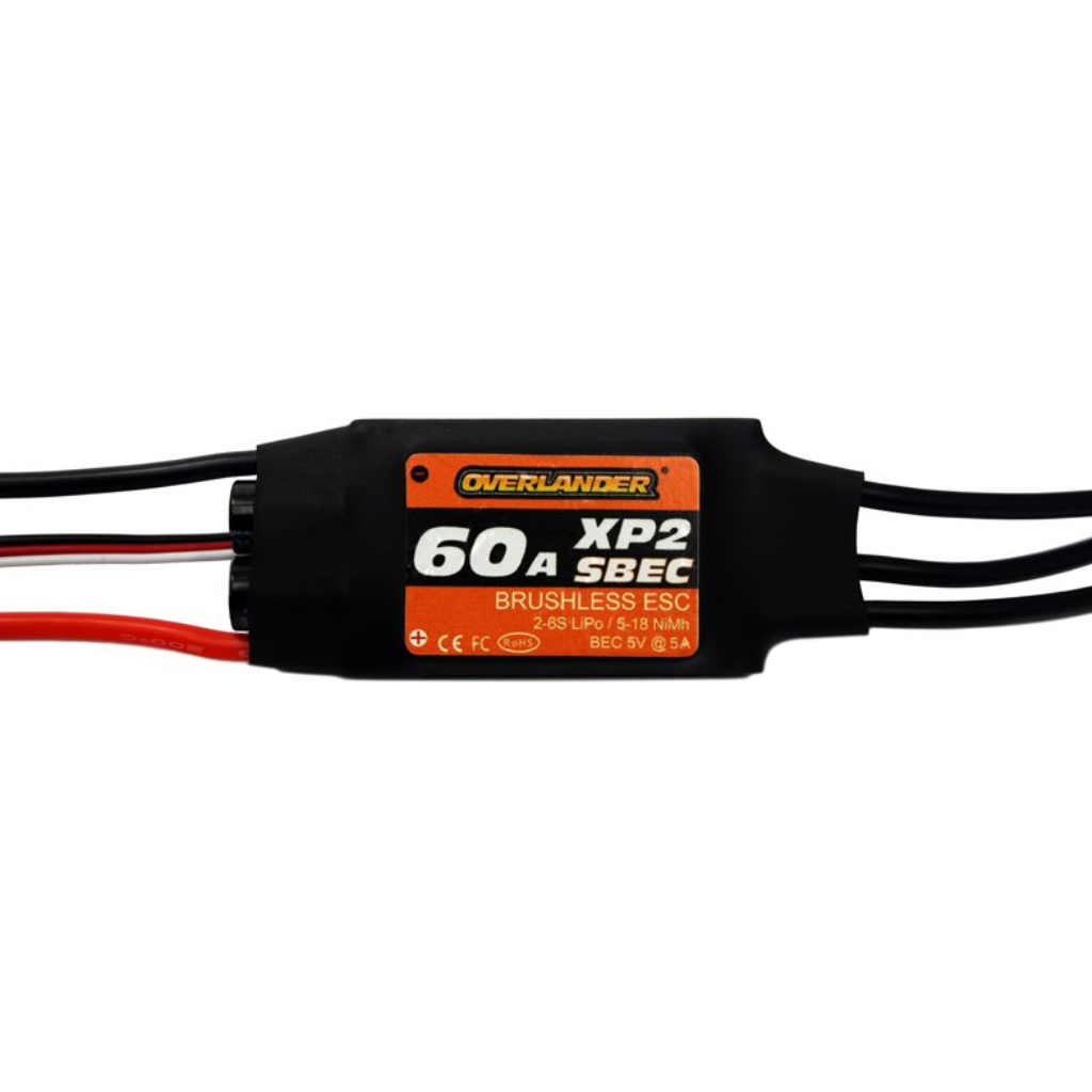 Overlander XP2 60A SBEC Brushless ESC - with Deans - SECOND HAND -As New
