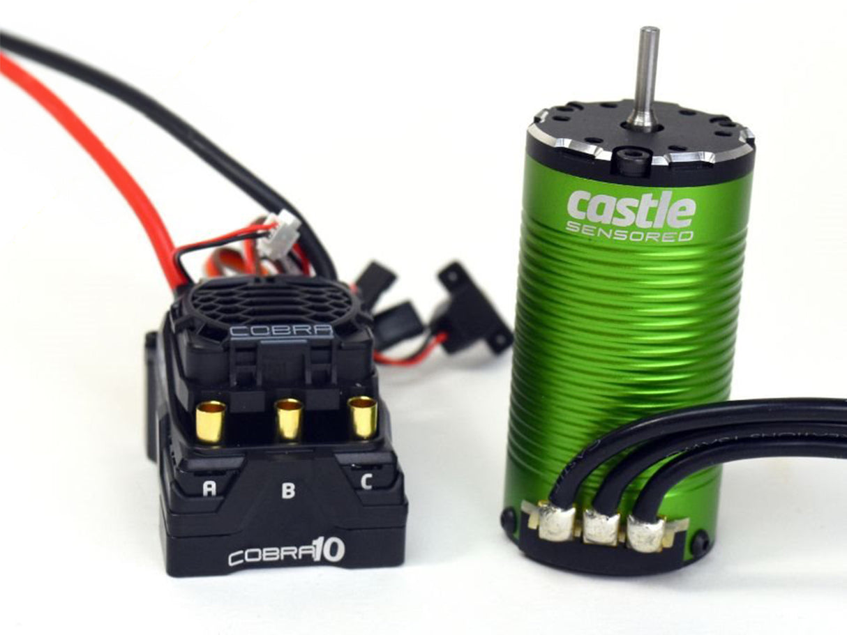 COBRA 10 6S MAX 8A PEAK BEC W/1412-2100KV SENSORED MOTOR