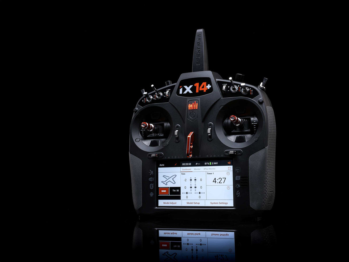 Spektrum iX14+ 20-Channel DSMX Transmitter Only