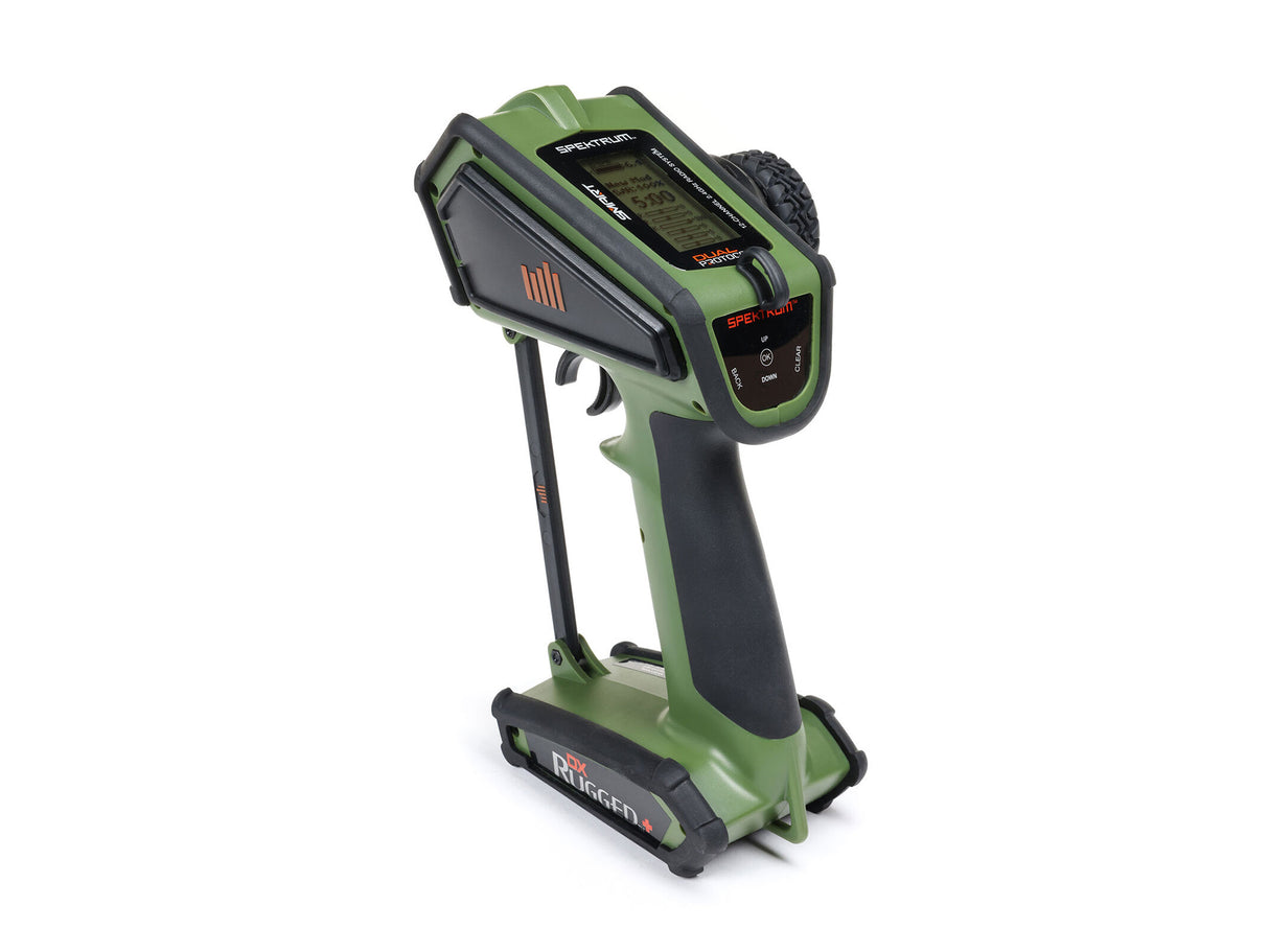 SpektrumDX Rugged+ 12-Channel DSMR+ Transmitter - Green - PRE ORDER - EXPECTED EARLY NOVEMBER