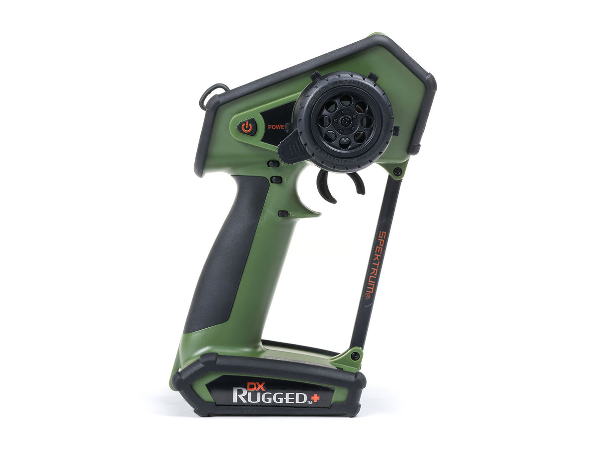 SpektrumDX Rugged+ 12-Channel DSMR+ Transmitter - Green - PRE ORDER - EXPECTED EARLY NOVEMBER