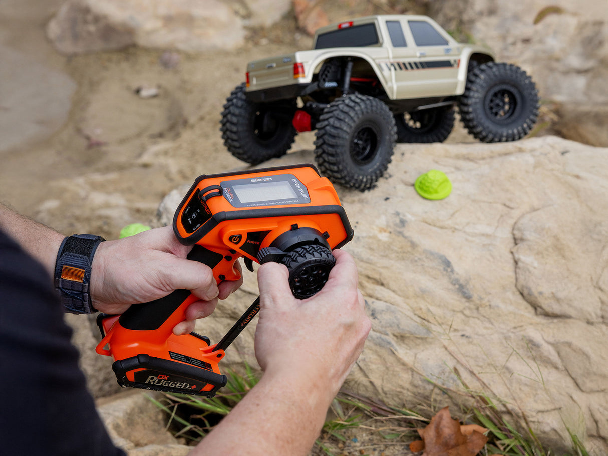 SpektrumDX Rugged+ 12-Channel DSMR+ Transmitter - Orange - PRE ORDER - EXPECTED EARLY NOVEMBER (Copy)