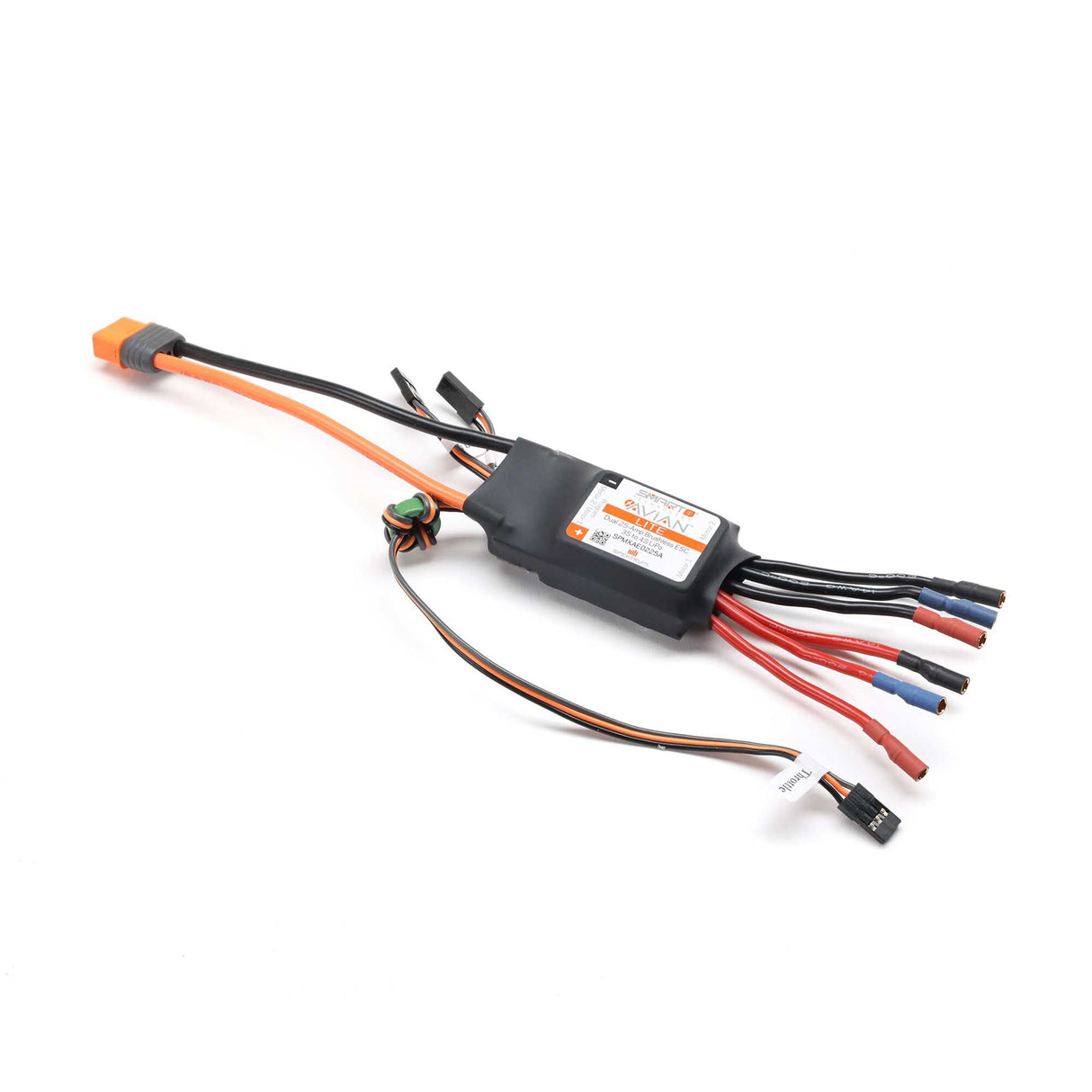 Spektrum Avian 25-Amp Dual Smart Lite Brushless ESC 3S-4S: IC3 P-SPMXAE0225A