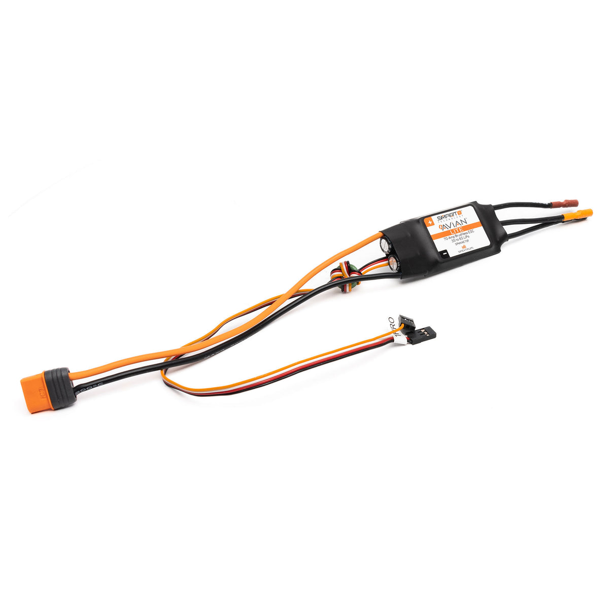 Spektrum Avian 70-Amp Smart Lite Brushless ESC 3S-6S: IC3 Ver. F