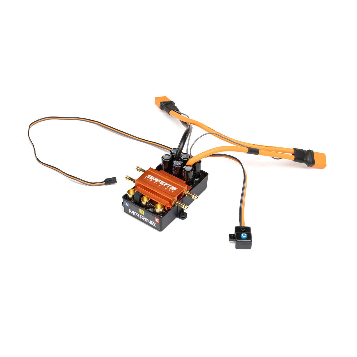 Spektrum Firma 200A Brushless Smart Marine ESC 12S P-SPMXME1200