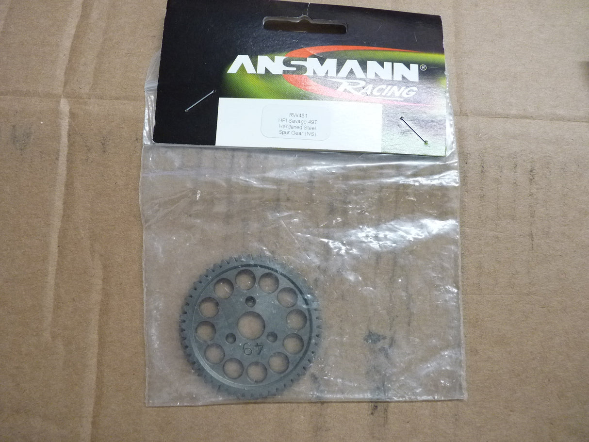 Ansmann HPI Savage 49T Hardened steel Spur Gear (Box2) #RW481 (box2)