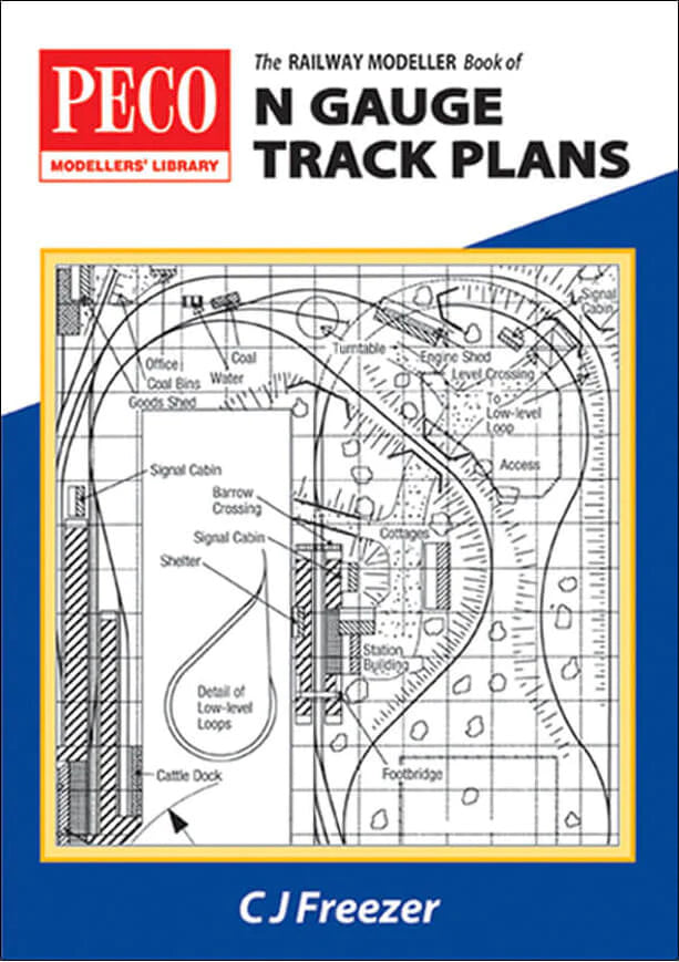 Peco Railway Modeller Book of N gauge Track Plans PB-4