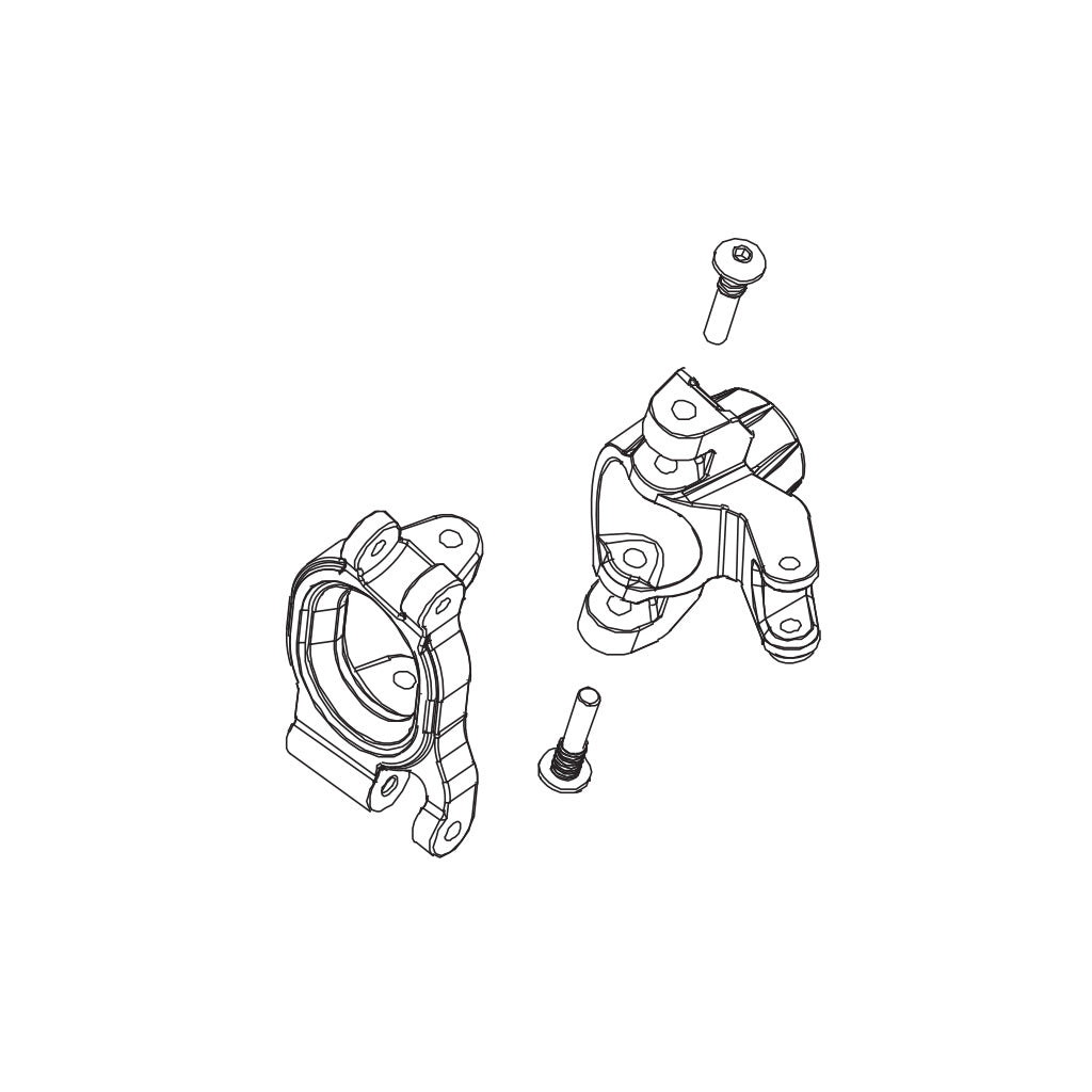 PD RACING Fr. Right C hub Unit 1PCS