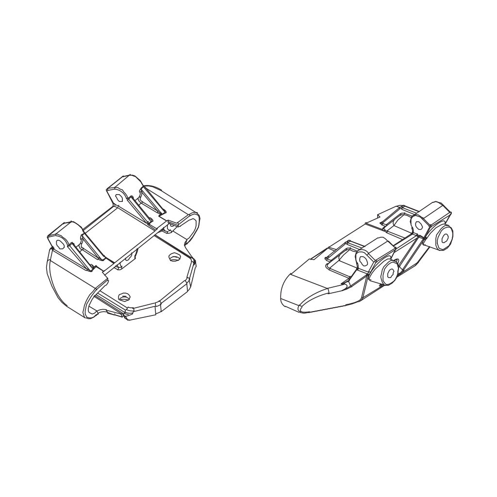 PD RACING Fr/Rr Bumper Base 1PCS