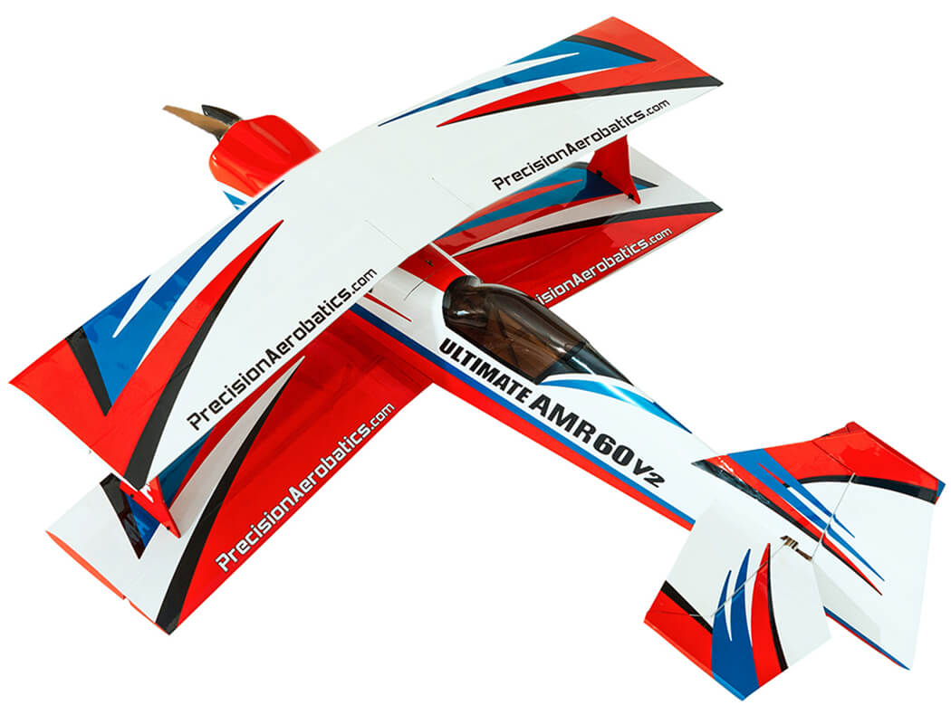 PRECISION AEROBATICS ULTIMATE AMR 60 - WHITE/RED/BLUE - Pre Order - Expected Early April
