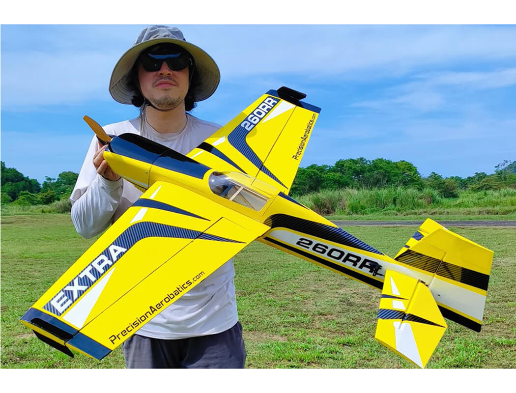 PRECISION AEROBATICS EXTRA 260RR ARF - Yellow - Pre Order - Expected Early April