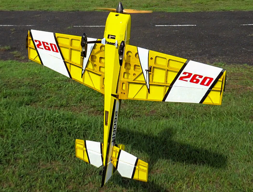 PRECISION AEROBATICS EXTRA 260RR ARF - Yellow - Pre Order - Expected Early April