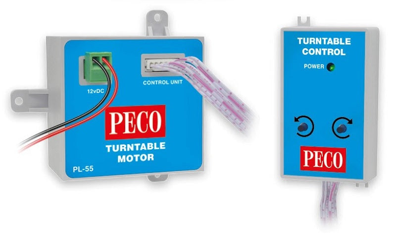 Peco Turntable control & motor OO and N scale turntable kits PL-55