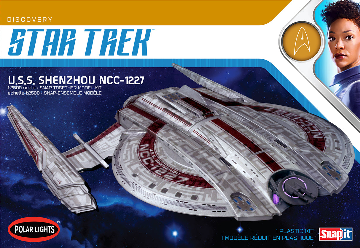 Polar Lights Model Kits - 1:2500 USS Shenzhou SNAP KIT